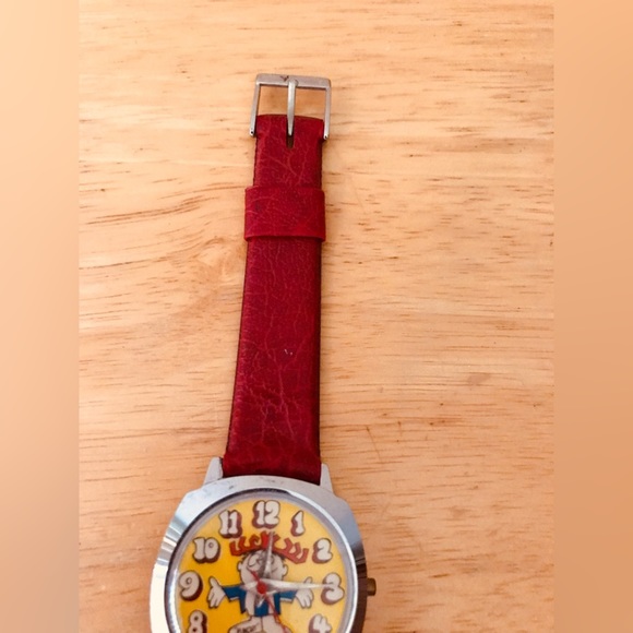 Rare 1970s Vintage Punchy - Hawaiian Punch Character Watch Swiss Made main image 5